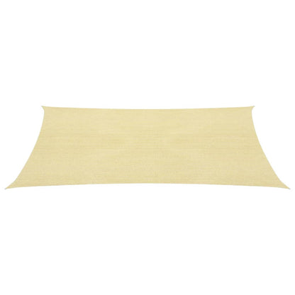 Sunshade Sail 160 g/m² Beige 2.5x4 m HDPE