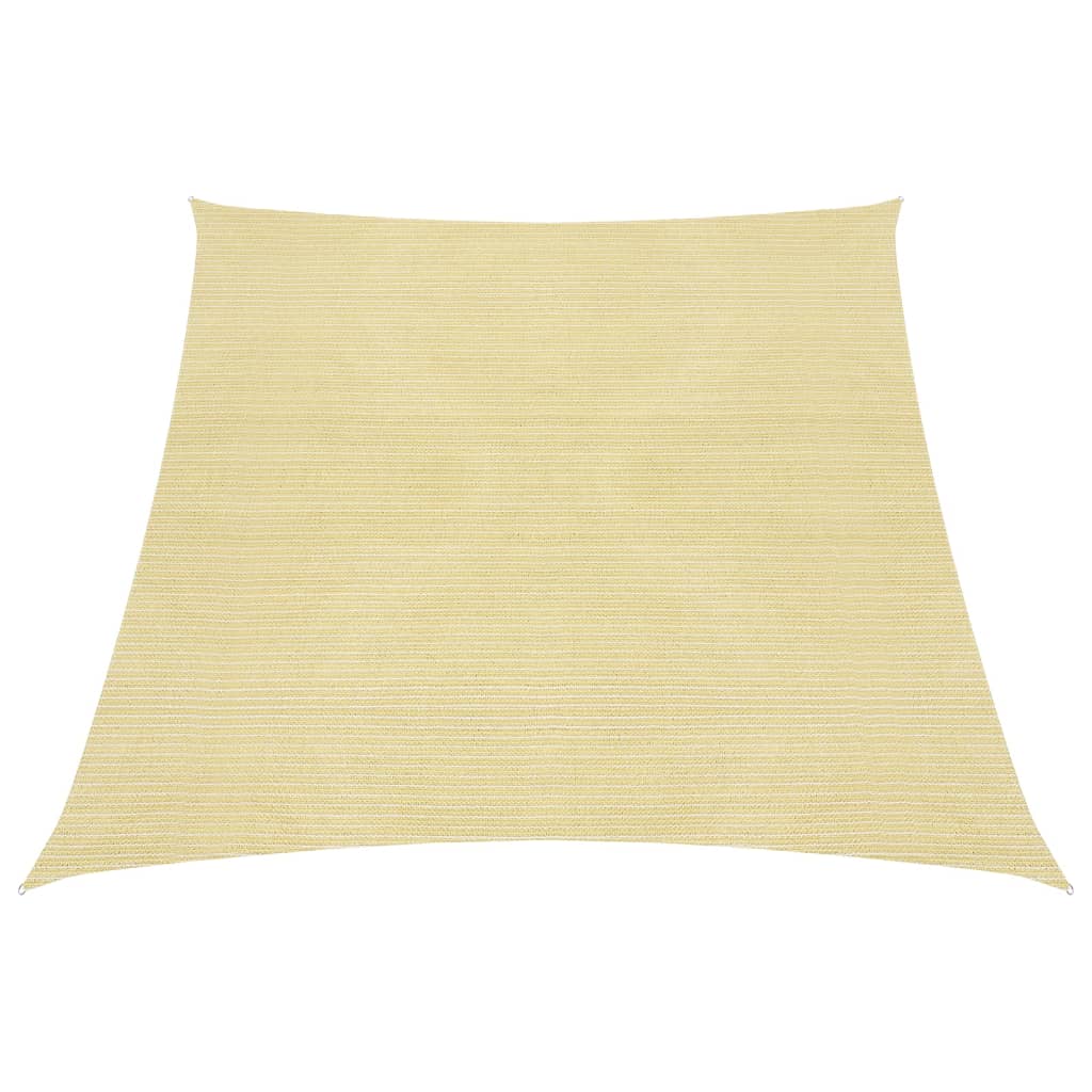 Sunshade Sail 160 g/m² Beige 3/4x2 m HDPE