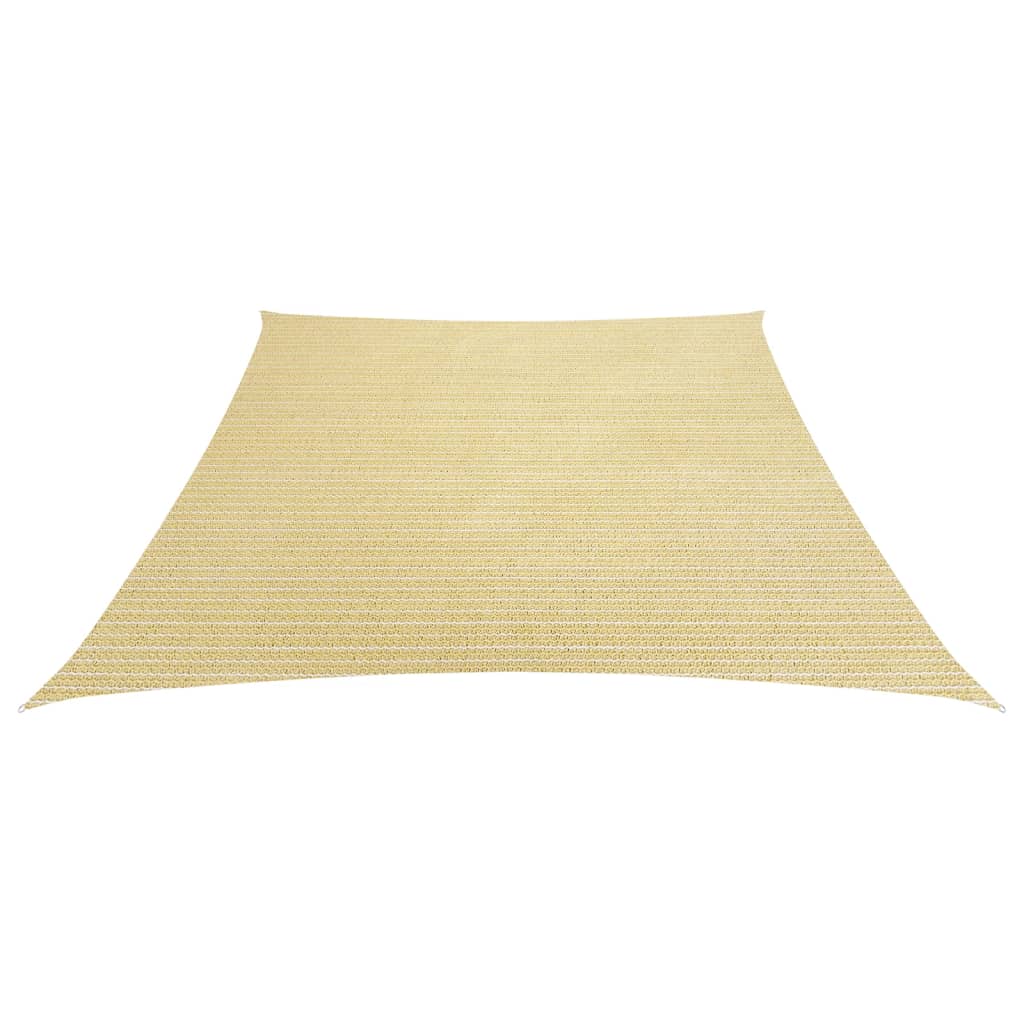 Sunshade Sail 160 g/m² Beige 3/4x2 m HDPE