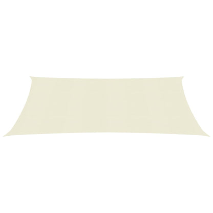 Sunshade Sail 160 g/m² Cream 2x3 m HDPE