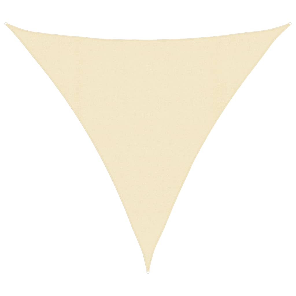 Sunshade Sail 160 g/m² Cream 4x4x4 m HDPE