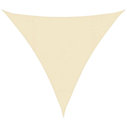 Sunshade Sail 160 g/m² Cream 4.5x4.5x4.5 m HDPE