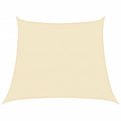 Sunshade Sail 160 g/m² Cream 3/4x3 m HDPE