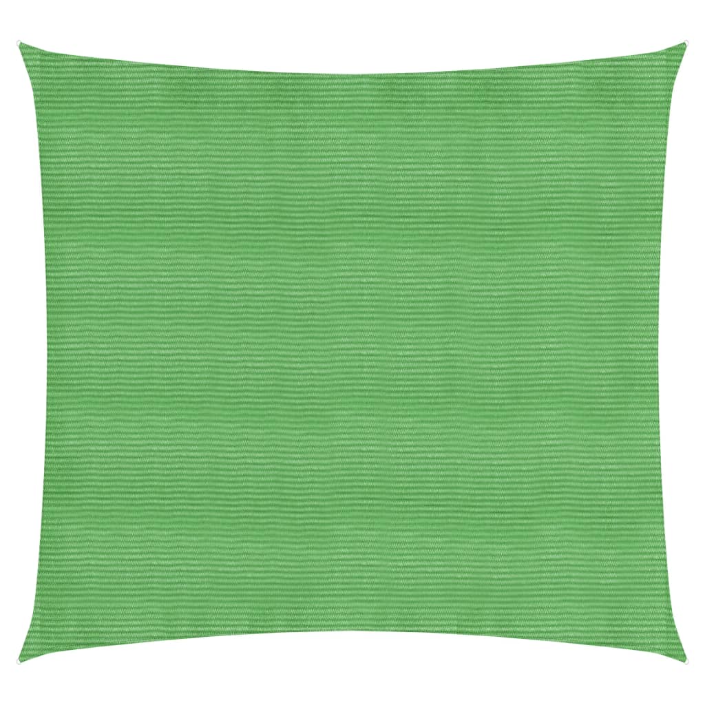 Sunshade Sail 160 g/m² Light Green 2x2 m HDPE