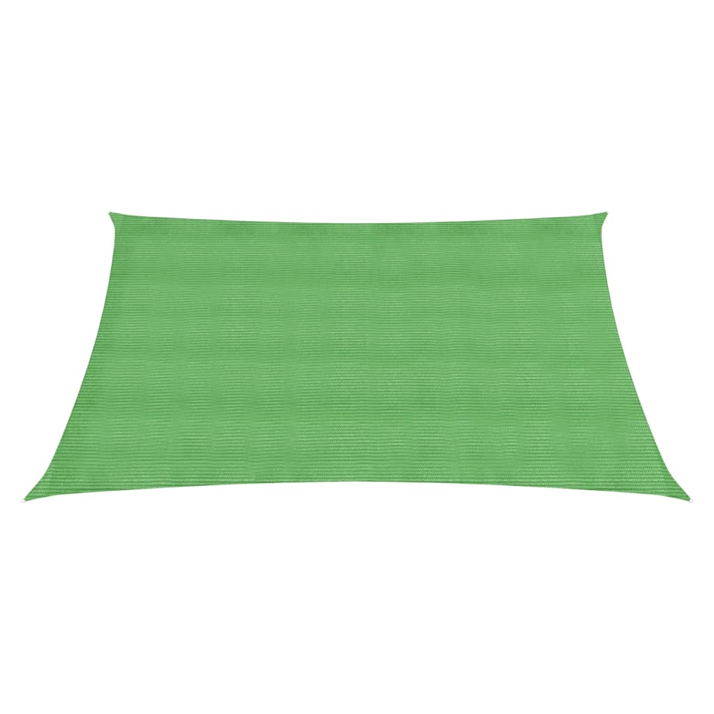 Sunshade Sail 160 g/m² Light Green 2x2 m HDPE