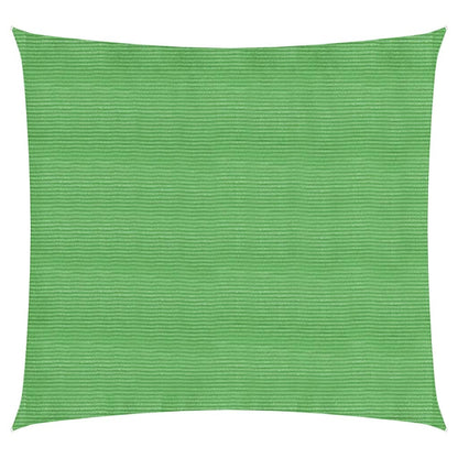 Sunshade Sail 160 g/m² Light Green 4.5x4.5 m HDPE