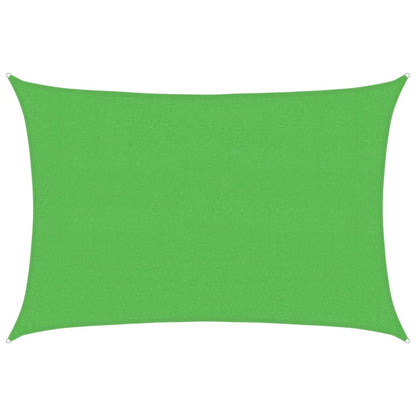 Sunshade Sail 160 g/m² Light Green 3x4 m HDPE