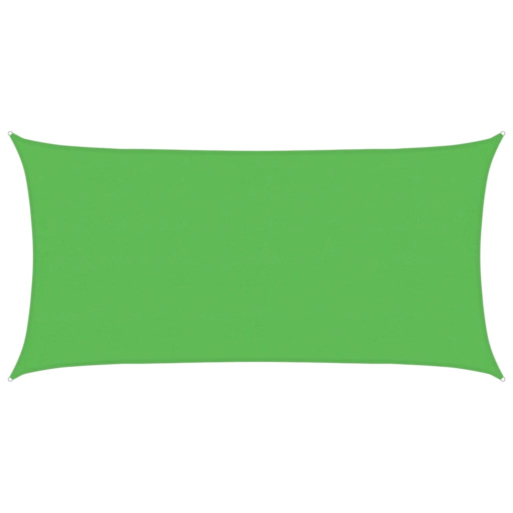 Sunshade Sail 160 g/m² Light Green 4x7 m HDPE