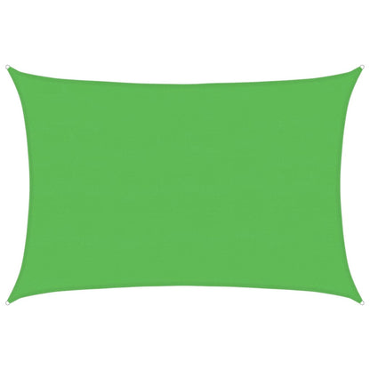 Sunshade Sail 160 g/m² Light Green 5x7 m HDPE