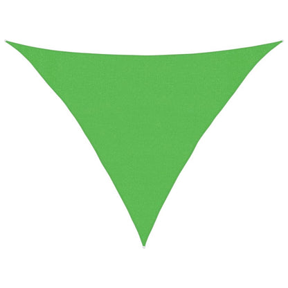 Sunshade Sail 160 g/m² Light Green 3x3x4.2 m HDPE