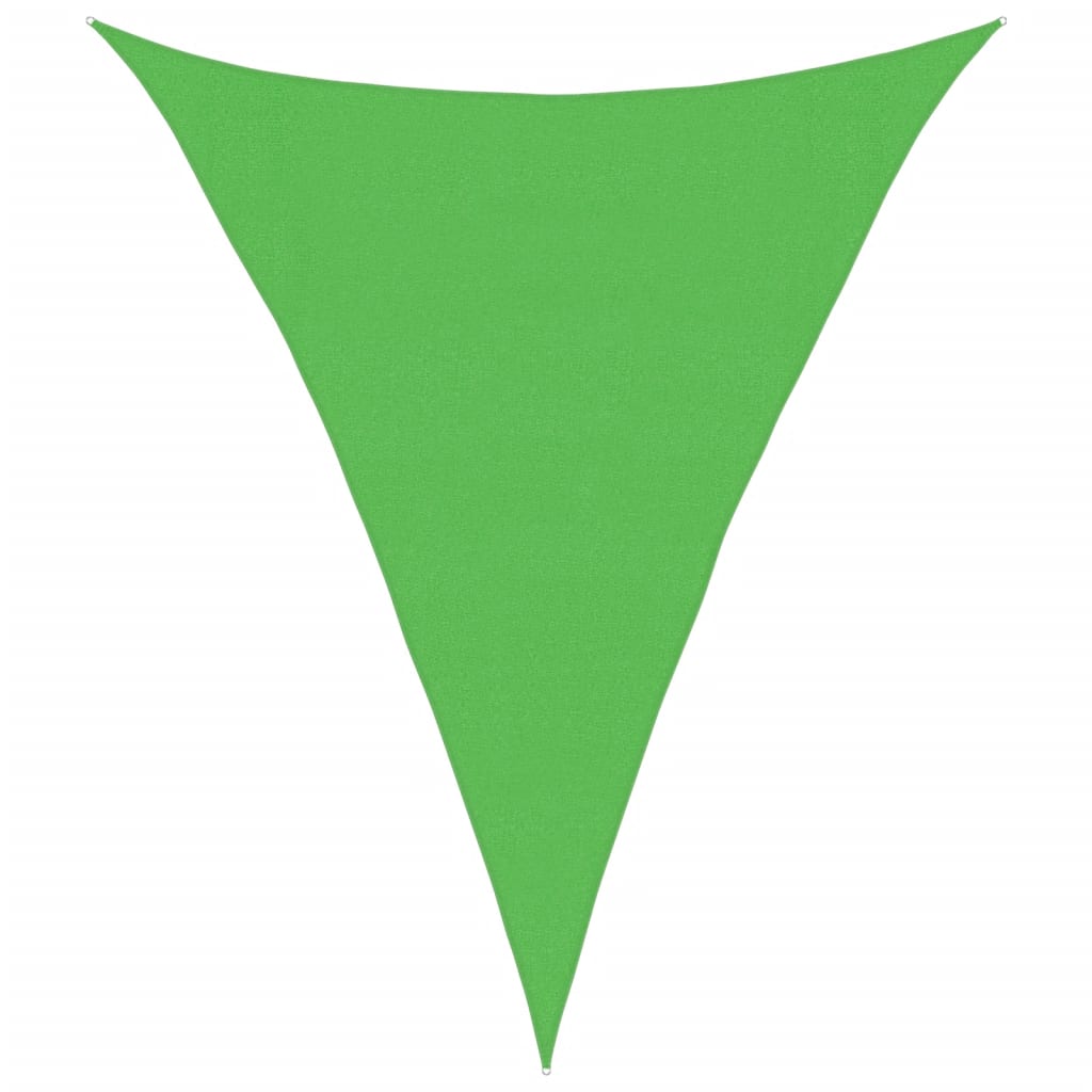 Sunshade Sail 160 g/m² Light Green 3x4x4 m HDPE