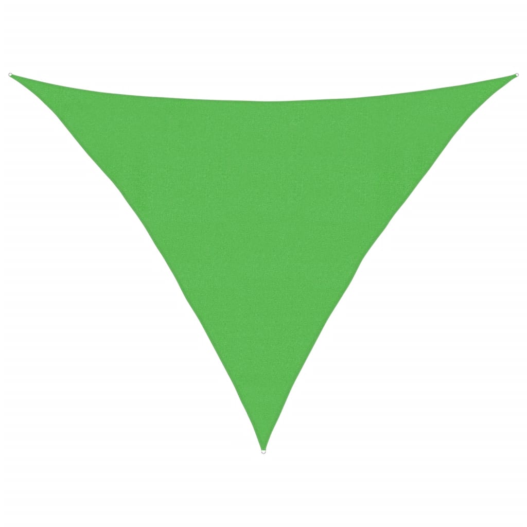 Sunshade Sail 160 g/m² Light Green 4x4x5.8 m HDPE