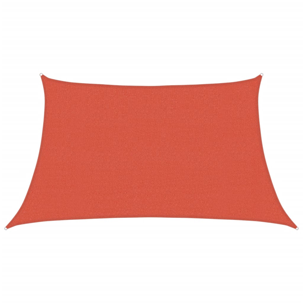 Sunshade Sail 160 g/m² Terracotta 3/4x2 m HDPE