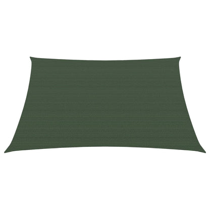 Sunshade Sail 160 g/m² Dark Green 2.5x2.5 m HDPE