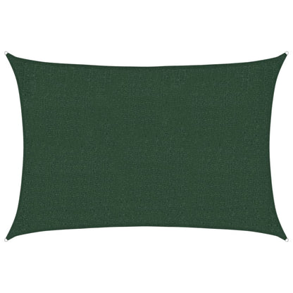 Sunshade Sail 160 g/m² Dark Green 2x2.5 m HDPE