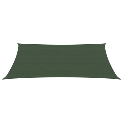 Sunshade Sail 160 g/m² Dark Green 3x4.5 m HDPE