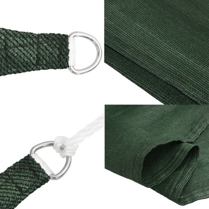 Sunshade Sail 160 g/m² Dark Green 3x4.5 m HDPE