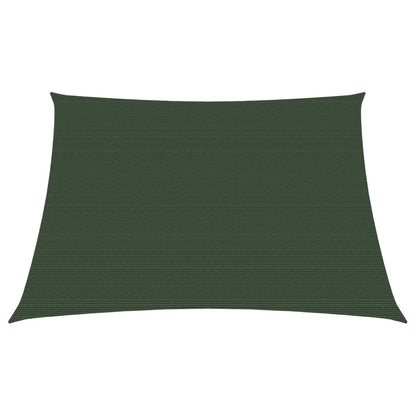 Sunshade Sail 160 g/m² Dark Green 3/4x2 m HDPE