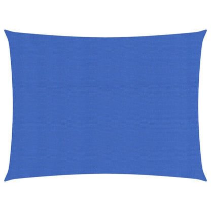 Sunshade Sail 160 g/m² Rectangular Blue 3.5x4.5 m HDPE