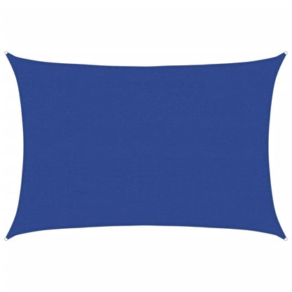 Sunshade Sail 160 g/m² Rectangular Blue 4x5 m HDPE