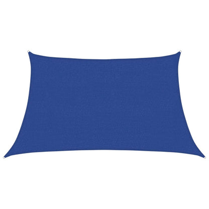 Sunshade Sail 160 g/m² Blue 3/4x2 m HDPE