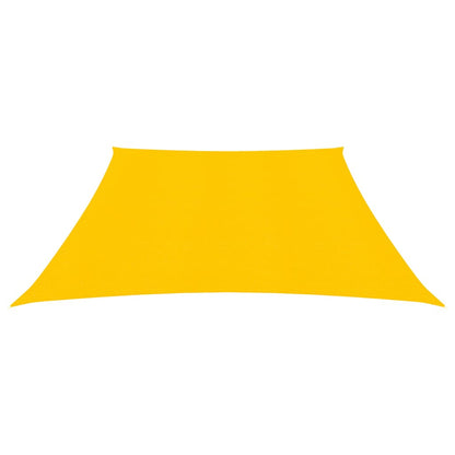 Sunshade Sail 160 g/m² Yellow 3/4x3 m HDPE