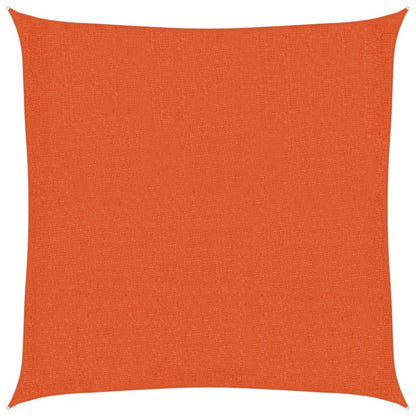 Sunshade Sail 160 g/m² Orange 2.5x2.5 m HDPE