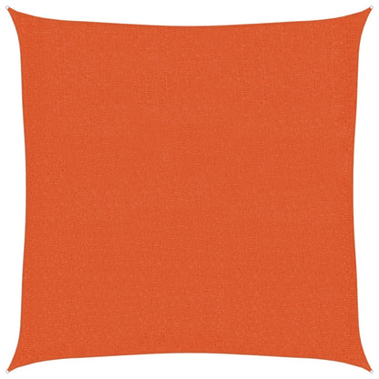 Sunshade Sail 160 g/m² Orange 3x3 m HDPE