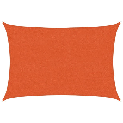 Sunshade Sail 160 g/m² Orange 2x2.5 m HDPE