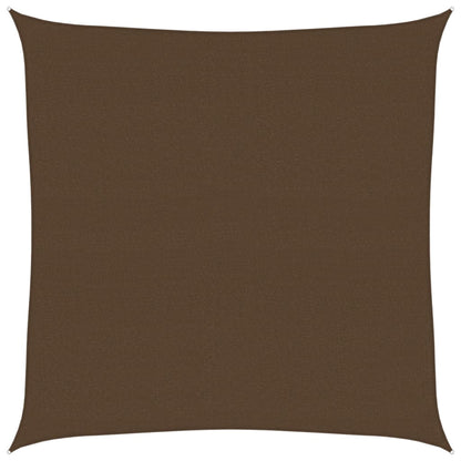 Sunshade Sail 160 g/m² Brown 4x4 m HDPE