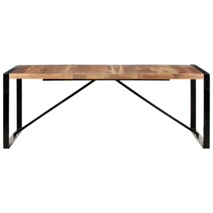 Dining Table 200x100x75 cm Solid Wood