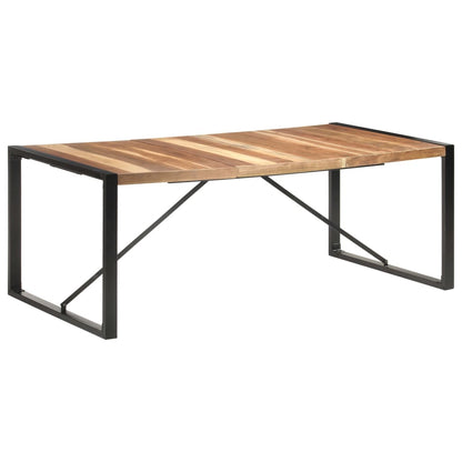 Dining Table 200x100x75 cm Solid Wood