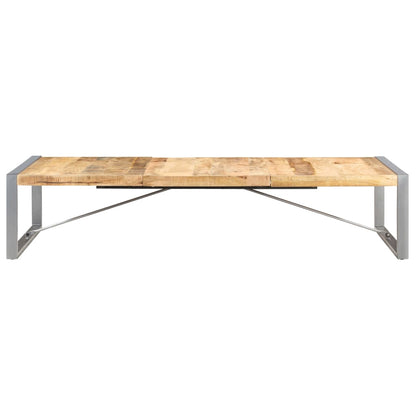 Coffee Table 180x90x40 cm Rough Mango Wood