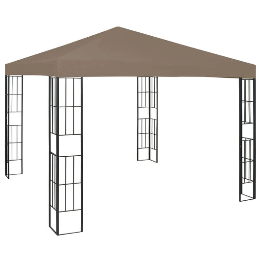 Gazebo 3x3 m Taupe