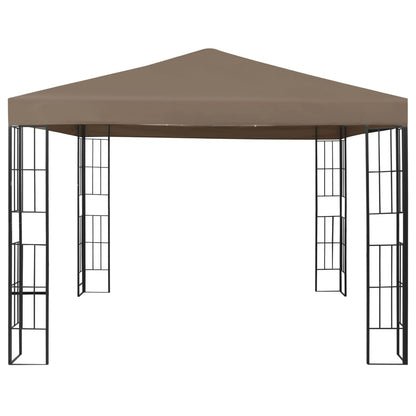 Gazebo 3x3 m Taupe