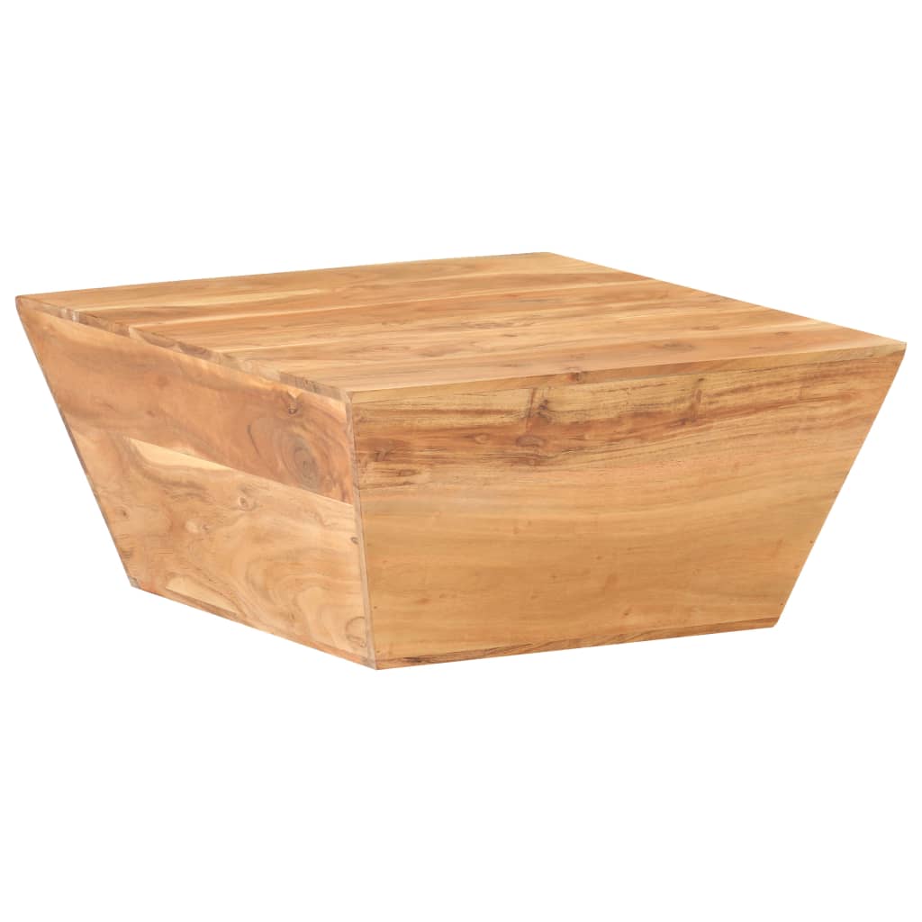 Coffee Table V-shape 66x66x30 cm Solid Acacia Wood