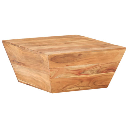 Coffee Table V-shape 66x66x30 cm Solid Acacia Wood