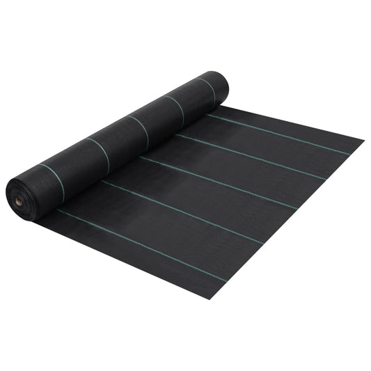 Weed & Root Control Mat Black 1x100 m PP