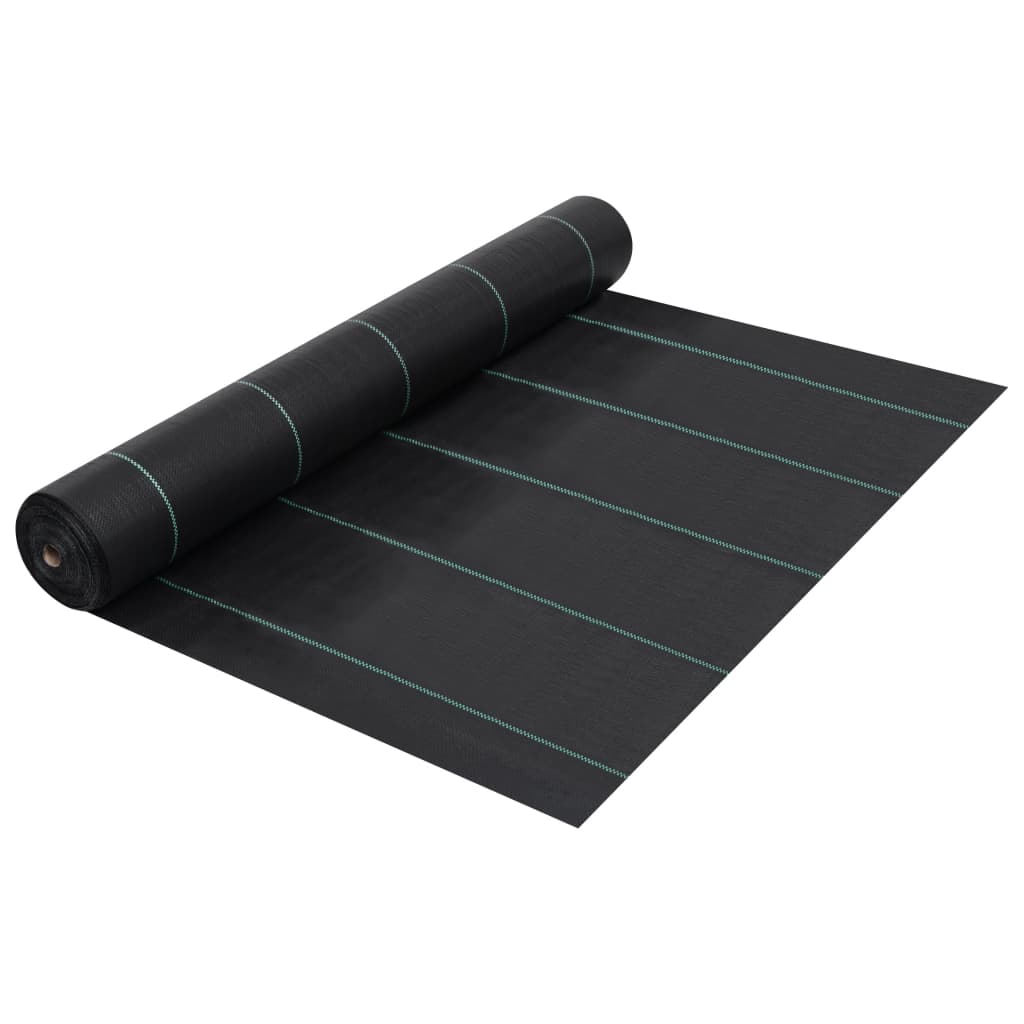 Weed & Root Control Mat Black 1x200 m PP