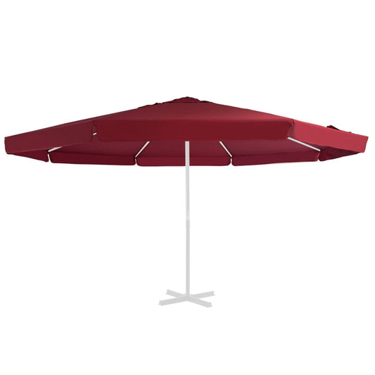 Replacement Fabric for Outdoor Parasol Bordeaux Red 500 cm