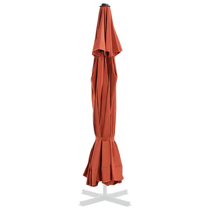 Replacement Fabric for Outdoor Parasol Terracotta 500 cm