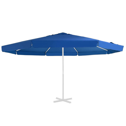 Replacement Fabric for Outdoor Parasol Azure Blue 500 cm