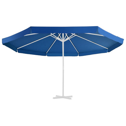 Replacement Fabric for Outdoor Parasol Azure Blue 500 cm