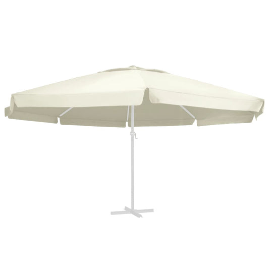 Replacement Fabric for Outdoor Parasol Sand 600 cm