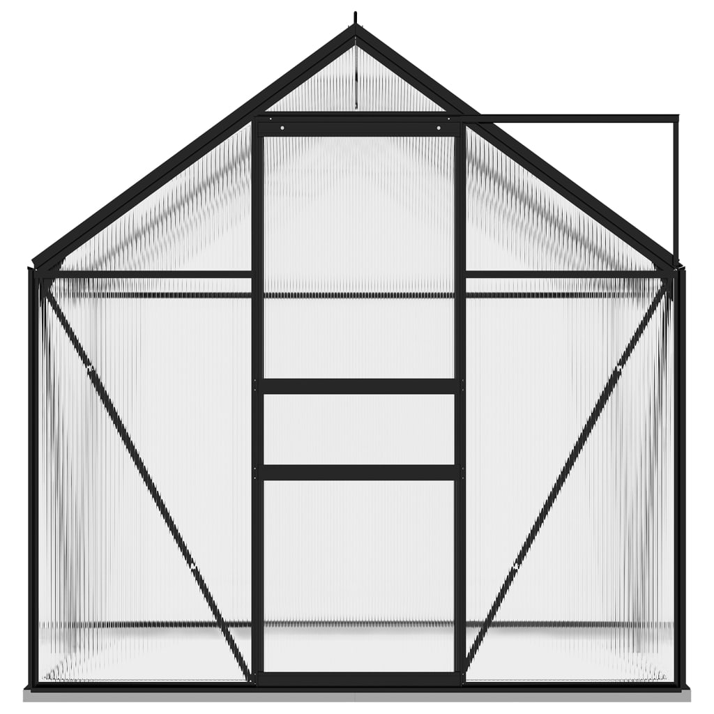 Greenhouse Anthracite Aluminium 2.47 m²