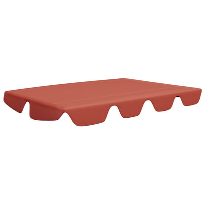 Replacement Canopy for Garden Swing Terracotta 188/168x145/110cm