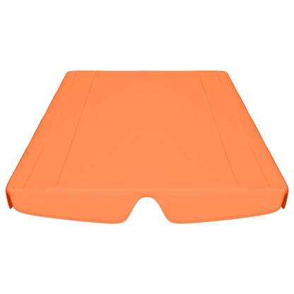 Replacement Canopy for Garden Swing Orange 188/168x145/110 cm