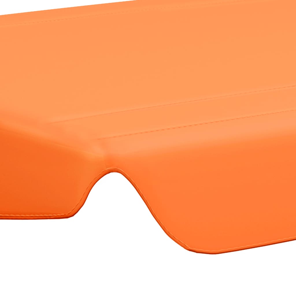 Replacement Canopy for Garden Swing Orange 188/168x145/110 cm