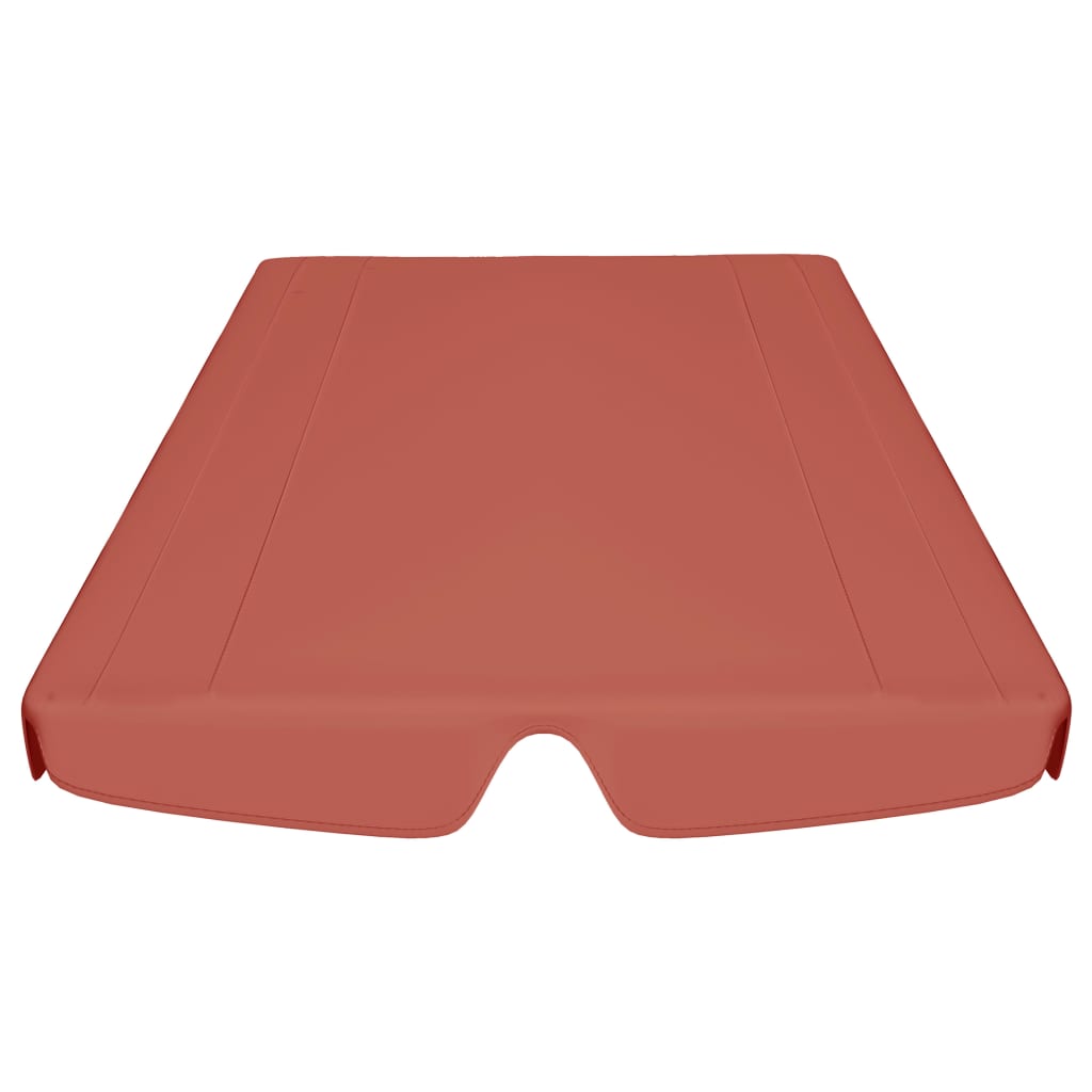 Replacement Canopy for Garden Swing Terracotta 150/130x105/70cm