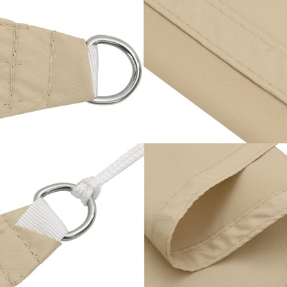 Sunshade Sail Oxford Fabric Rectangular 3x4 m Beige